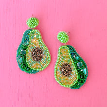 Load image into Gallery viewer, avocado earrings

