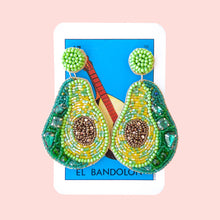 Load image into Gallery viewer, avocado earrings
