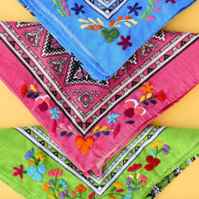 Load image into Gallery viewer, fiesta embroidered bandanas
