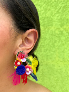 collage earrings