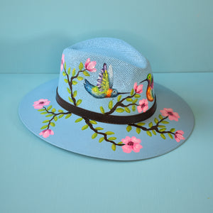 primavera blue hat