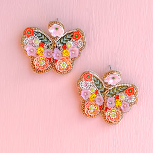 primavera butterfly earrings