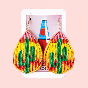 sunset earrings