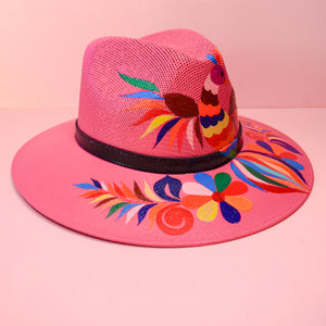 hot pink paradise hat