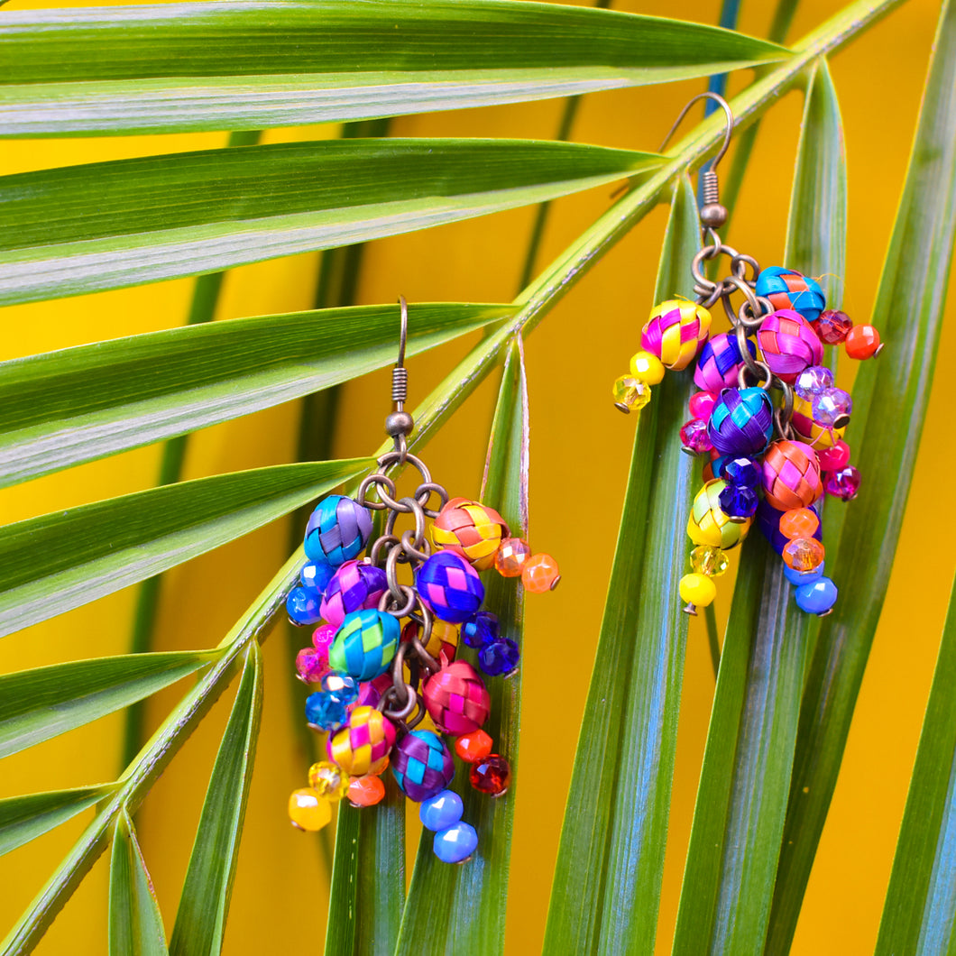 palm fiesta earrings