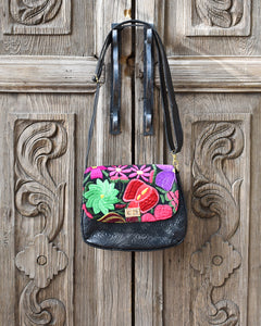 floral crossbody bag