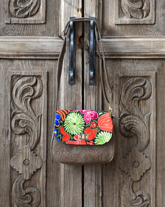 floral crossbody bag – para mi