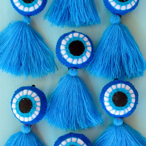 ojo azul tassel